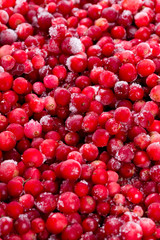frozen cowberries