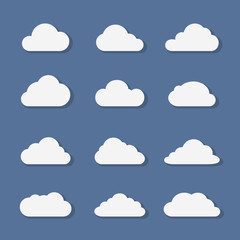 Clouds icons