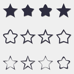 Stars icons
