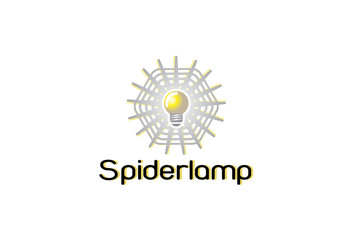 Spider Lamp Logo template