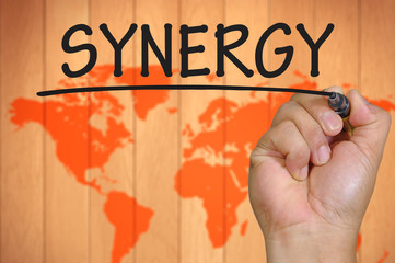 hand writing synergy