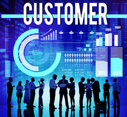 Customer Service Satisfaction Buyer Consumer Concept