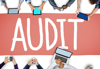 Audit Accounting Bookkeeping Finance Inspection Concept