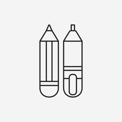 pen pencil line icon