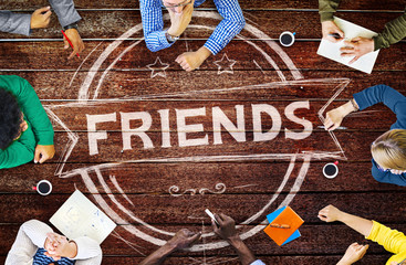 Friends Friendship Relationship Buddy Concept
