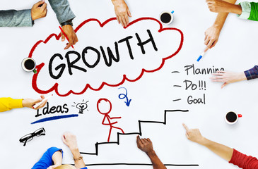 Growth Planning Ideas Goal Development Concept