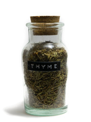 Glass Jar of Thyme