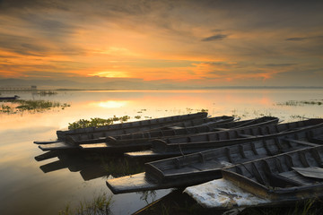 Sunrise Bang Phra reservoir