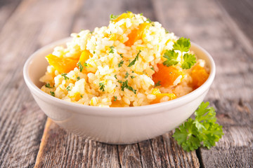 bowl with risotto