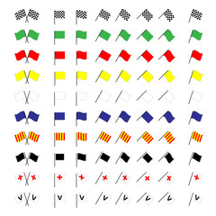 Motorcycle Racing Flags