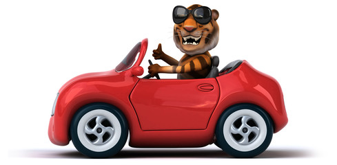 Fun tiger