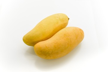 Mango isolated on white background