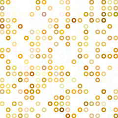 Yellow Donuts Background, Creative Design Templates