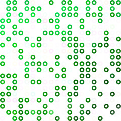 Green Donuts Background, Creative Design Templates