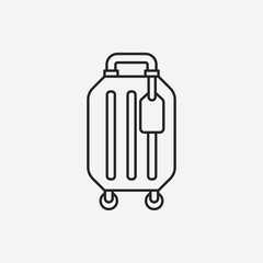 luggage line icon