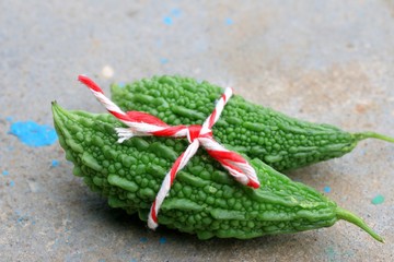 fresh vegetable bitter melon