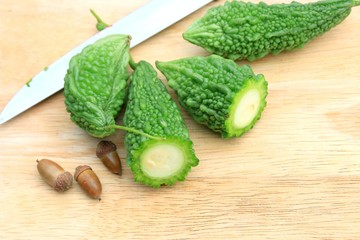 Fresh vegetable bitter melon