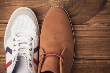 Casual and dressy mens shoes