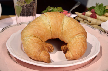 Fresh croissants