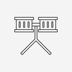 drum line icon