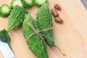 Fresh vegetable bitter melon