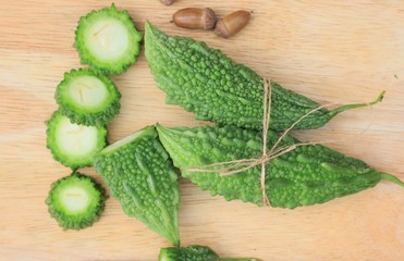 Fresh vegetable bitter melon