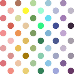 Colorful Polka Dots Background, Creative Design Templates