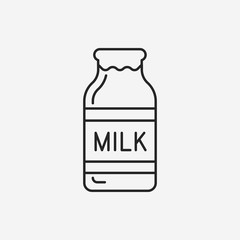 milk line icon