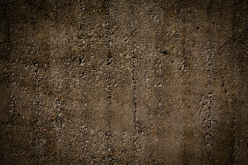 Grungy and smooth bare concrete wall