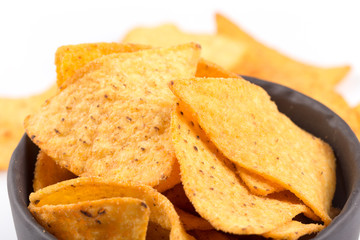 Corn nachos chips