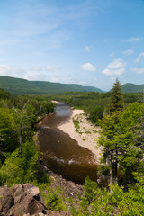 Streams and Hills in Cape Breton Island