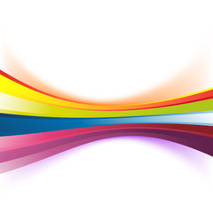 Colorful abstract rainbow stripe background