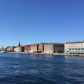 Waterfront in Copenhagen, Denmark