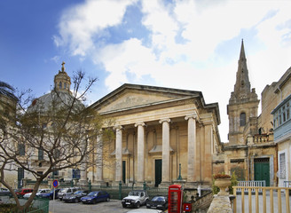 Fototapeta premium St. Paul's Pro-Cathedral in Valletta. Malta