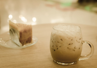 iced coffee