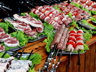 Подготовка к барбекю