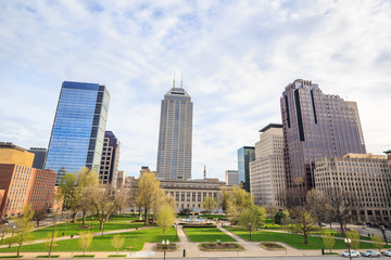 Fototapeta premium Downtown Indianapolis skyline