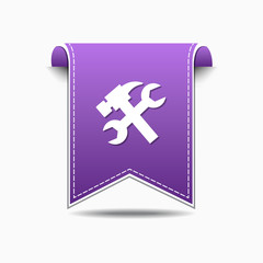 Tools Violet Vector Icon Design