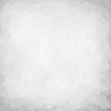 Abstract white polygon texture