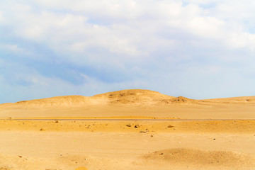 Fototapeta na wymiar Eastern desert landscape in Egypt