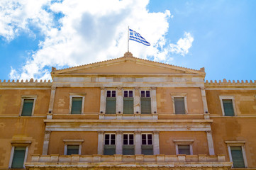 Fototapeta na wymiar Greek Parliament