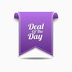 Deal Of The Day Violet Vector Icon Design