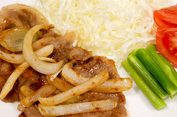 豚肉の生姜焼き