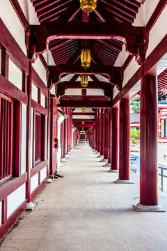 tempel am taihu lake suzhou china
