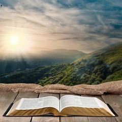 Book, Bible, Open.