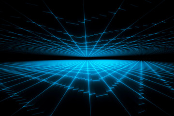 Abstract business science or technology background