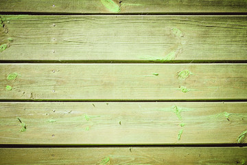 Fototapeta premium Old painted wood wall - texture or background