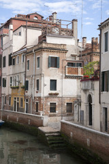 Fototapeta na wymiar Street Corner in Venice