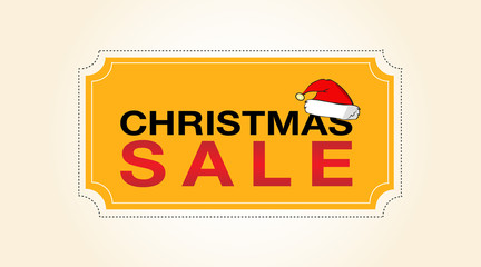 Christmas sale, badge, label 