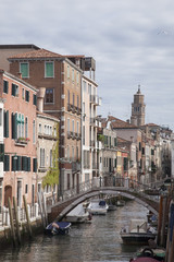 Fototapeta na wymiar Rio de la Fornace Canal, Venice